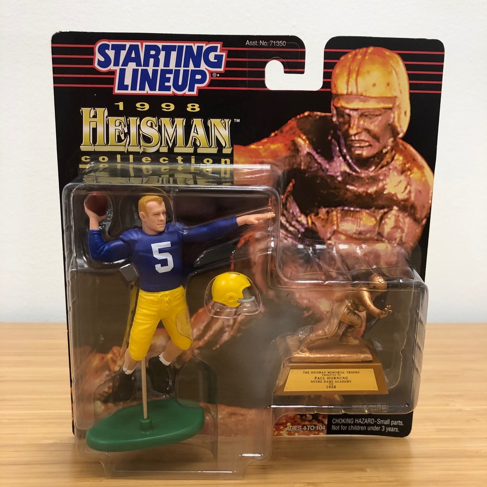 Kenner Starting Lineup Paul Hornung Notre Dame 1998 Heisman Collection Figure